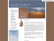 Tablet Screenshot of jerseyshorecounseling.com